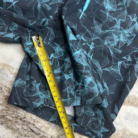 George, Geometric Novelty Print 6" Swim Trunks with Stretch, Men's Small (28-30) - Picture 5 of 11